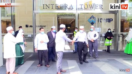 LIVE: PAS delivers memorandum of protest to French High Commission