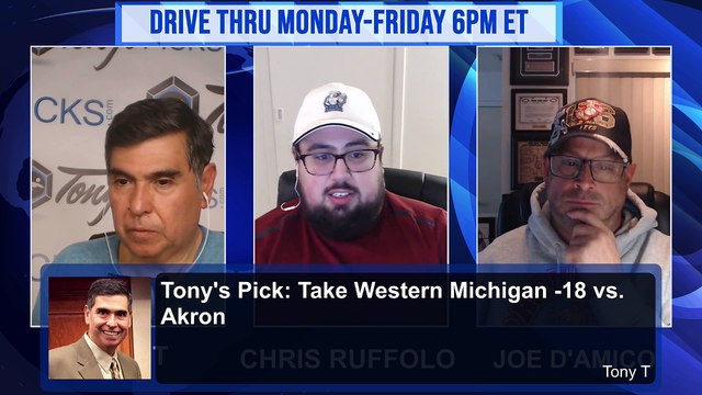 Drive Thru Show Free Picks Monday NFL Picks NCAAF Picks 11-2-2020