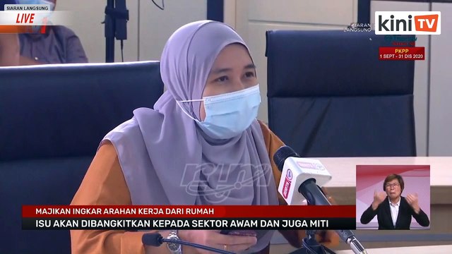 LIVE: Sidang media oleh Menteri Kanan (Keselamatan) Ismail Sabri Yaakob