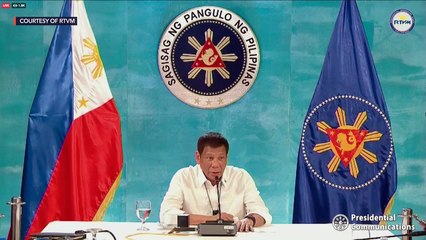 President Rodrigo Duterte's recorded message to the nation | Thursday, November 5