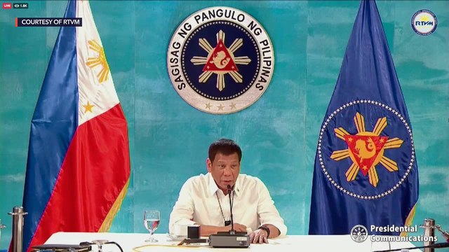 President Rodrigo Duterte's recorded message to the nation | Thursday, November 5