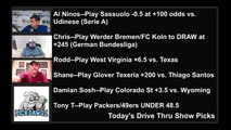 Drive Thru Show Free Picks Thursday NFL Picks NCAAF Picks 11-5-2020