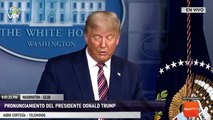 EN VIVO - Presidente Donald Trump habla desde la Casa Blanca sobre las Elecciones de EE.UU