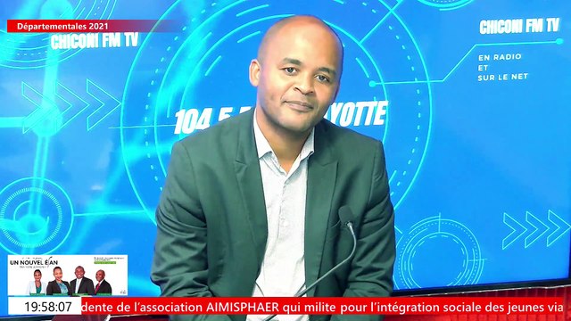 Chiconi FM-TV reçoit les candidats aux élections départementales des 20 et 27 juin 2021 dans le canton n°10 de Ouangani