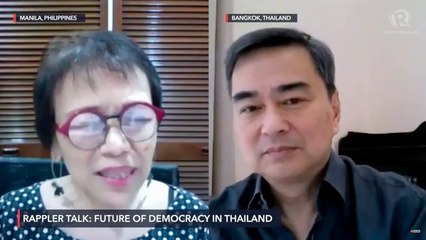 Rappler Talk: Former prime minister Abhisit Vejjajiva on the future of democracy in Thailand