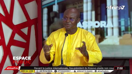 ESPACE PUBLIC AVEC JULES KHARY BA RECOIT MOR NDIAYE