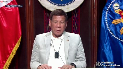 President Rodrigo Duterte addresses the nation | Thursday, November 12