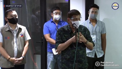 Ambush interview with President Duterte