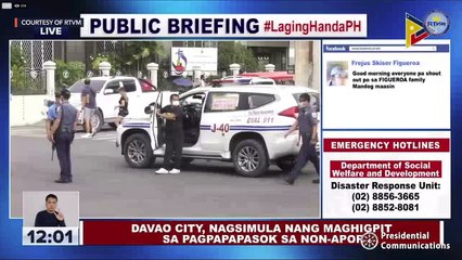 Laging Handa public briefing | Wednesday, November 18