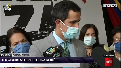 En Vivo - Declaraciones del Pdte. (e) Juan Guaidó