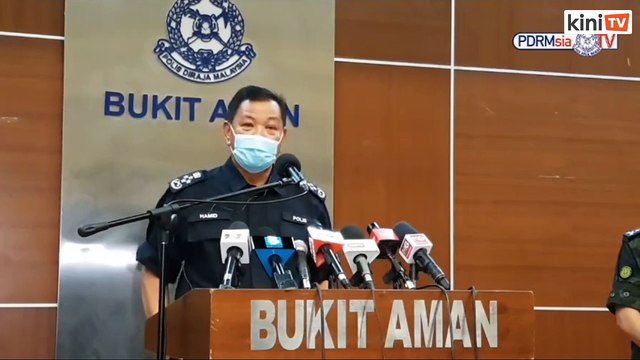 Press Conference by IGP Abdul Hamid Bador