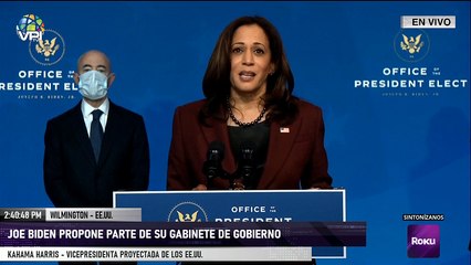 En Vivo desde Wilmington - Joe Biden propone parte de su gabinete de gobierno