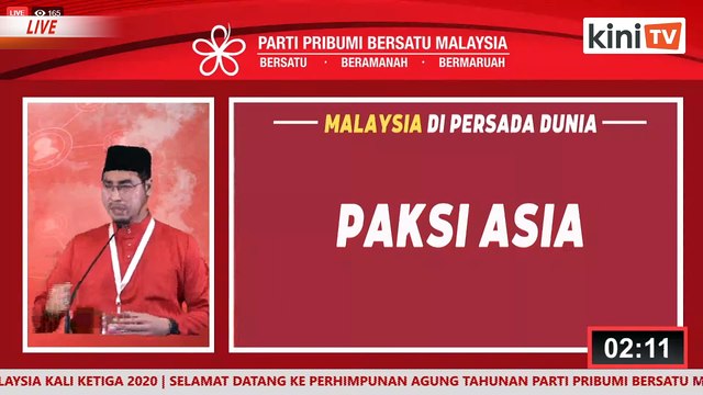 LIVE: Ucapan Dasar Ketua Armada, Wan Ahmad Fayhsal Wan Ahmad Kamal