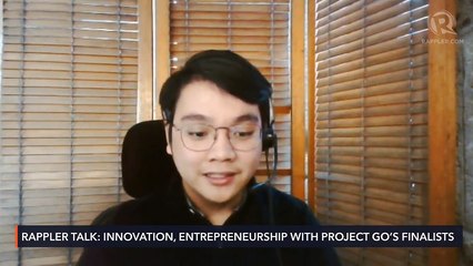 Rappler Talk: Innovation, entrepreneurship with Project GO's finalists, Part 2