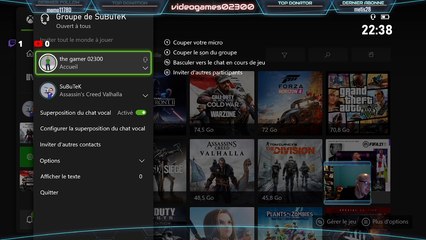 [FR][XBOXSX] live sur divers jeux proposer