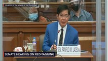 Senate hearing on red-tagging | Tuesday, December 1