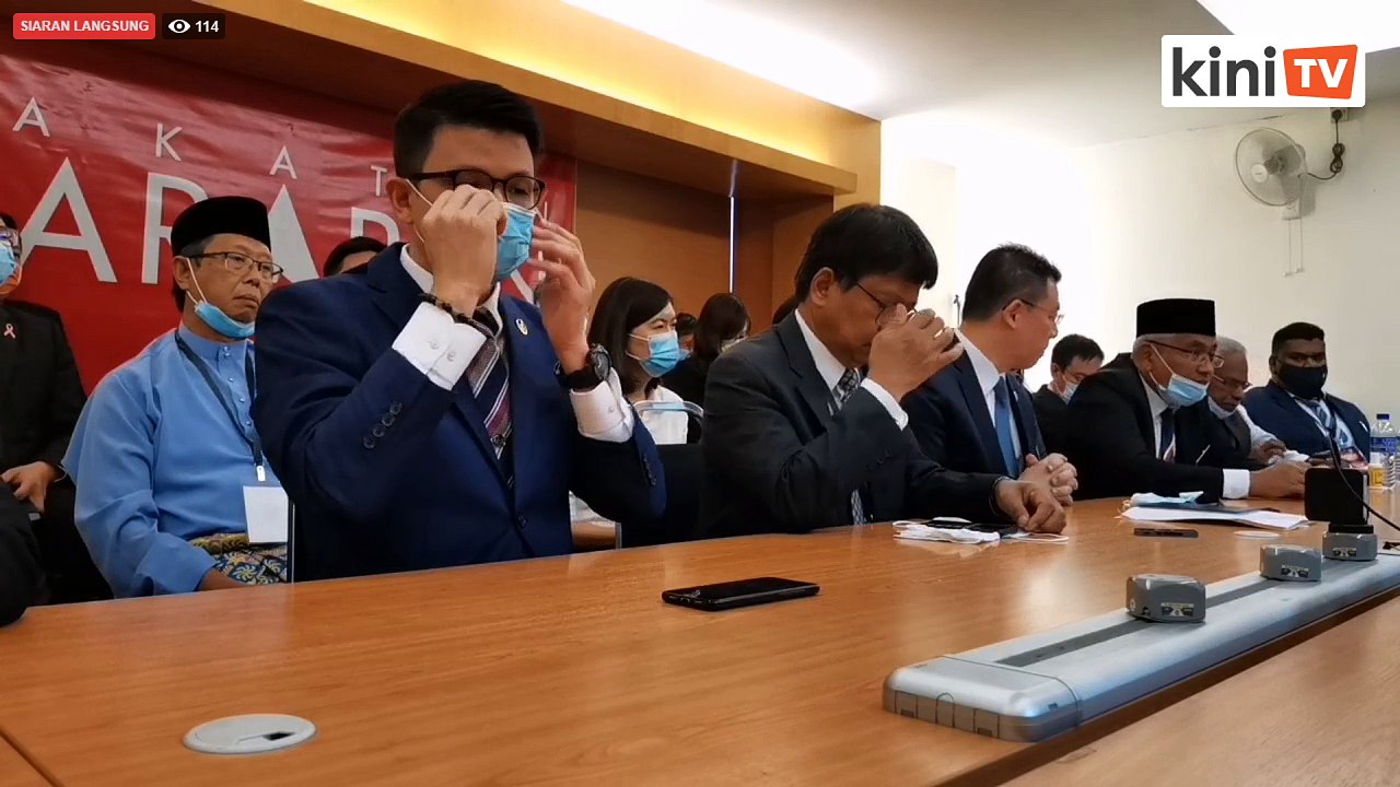 LIVE: Sidang media DAP Perak selepas MB Perak hilang undi percaya