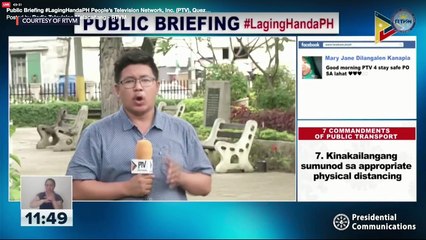 Laging Handa public briefing | Tuesday, December 8