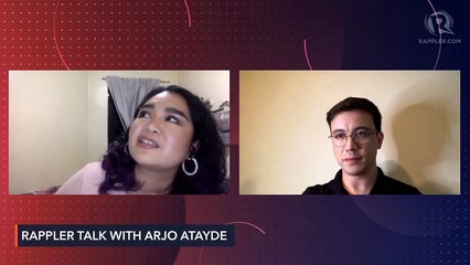 Rappler Talk: Arjo Atayde on his love for acting