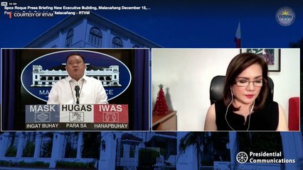Harry Roque virtual press briefing | Tuesday, December 15