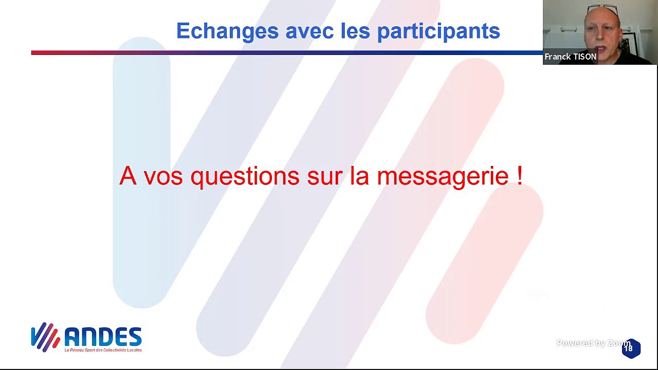 Webinaire sur la mise en application des nouvelles décisions sanitaires du 15/12 pour les propriétaires et gestionnaires d'équipements sportifs