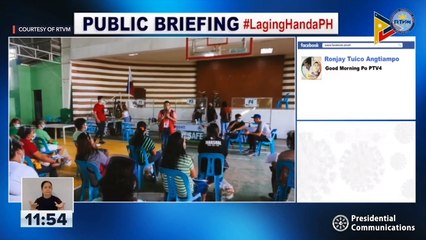 Laging Handa public briefing | Wednesday, December 23