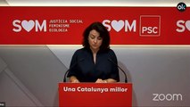 Miquel Iceta presenta a Salvador Illa como candidato del PSC a las elecciones de Cataluña