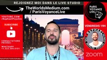 Paris Voyance Live avec Raphaël Pathé - RAPHAEL THE WORLDS MEDIUM