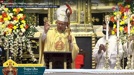Fiesta Señor 2021 Pontifical Mass in Cebu City