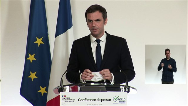Conférence de presse du mardi 26 janvier sur la vaccination contre la #COVID19