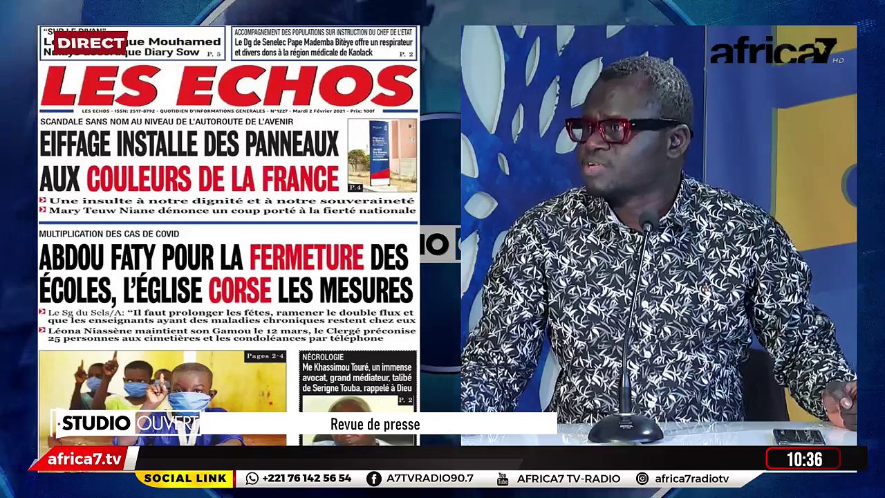 STUDIO OUVERT DU 02 02 2021