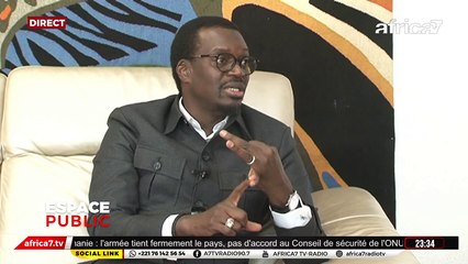 ESPACE PUBLIC Reçoit ; Mamadou KASSE Membre TFR