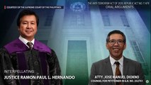 Supreme Court anti-terror law oral arguments | February 9