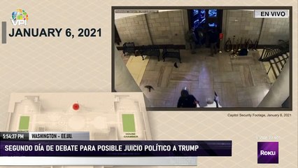 En Vivo desde Washington - Segundo día de debate para posible juicio político a Donald Trump