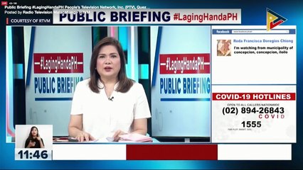 Laging Handa public briefing | Thursday, February 11