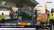 En Vivo desde Bogotá - Llegada de vacunas Covid-19 a Colombia