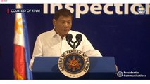 Duterte talks to the Philippine Air Force | Friday, February 12