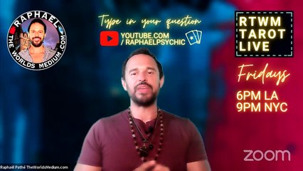 “RTWM TAROT LIVE” with Raphaël Pathé - RAPHAEL THE WORLDS MEDIUM