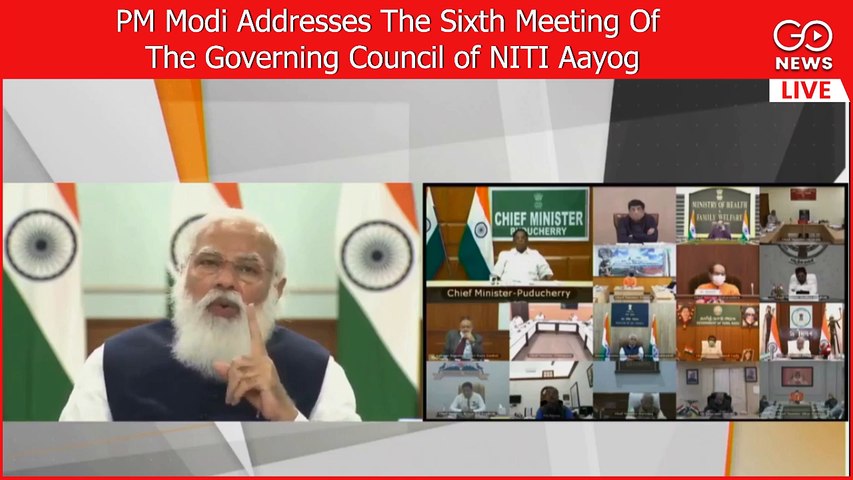 LIVE: PM Narendra Modi addresses the sixth meeting of the Governing Council of NITI Aayog.