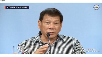 President Duterte's recorded message to the nation | Wednesday, February 24