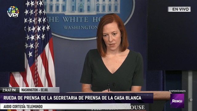 En Vivo desde Washington - Rueda de prensa de la secretaria de prensa de la Casa Blanca