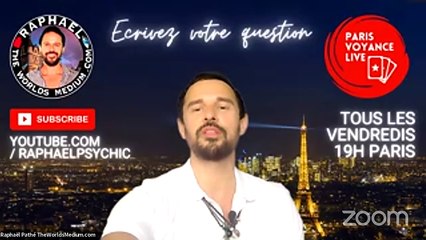 “PARIS VOYANCE LIVE” avec Raphaël Pathé - THE WORLDS MEDIUM