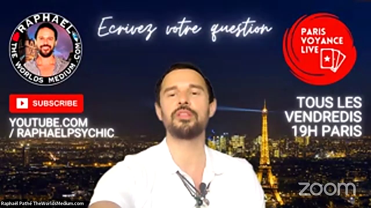 “PARIS VOYANCE LIVE” avec Raphaël Pathé - THE WORLDS MEDIUM