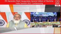 PM Narendra Modi Inaugurates Second Edition of Maritime  India Summit-2021 Conferencing