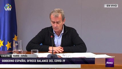 En Vivo desde Madrid - Gobierno español ofrece balance del Covid-19