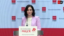 Directo: Ayuso preside la entrega de los Reconocimientos 8 de marzo por el Día Internacional de la Mujer
