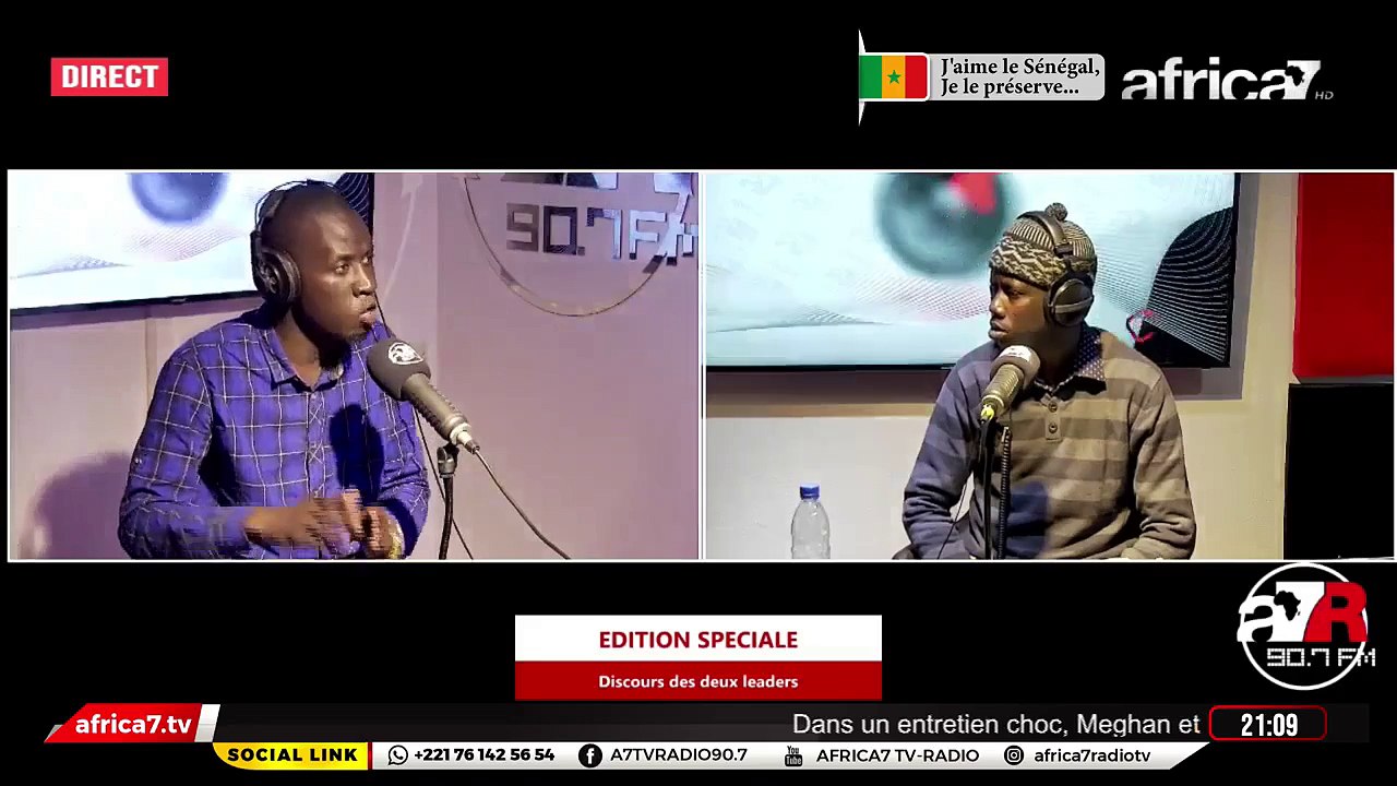 URGENT : Discours du PR Macky SALL