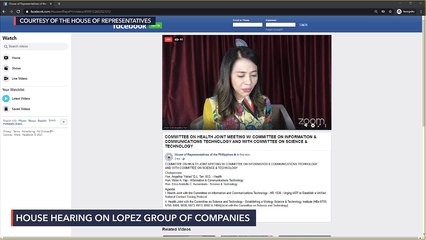 House hearing on Lopez Group of Companies