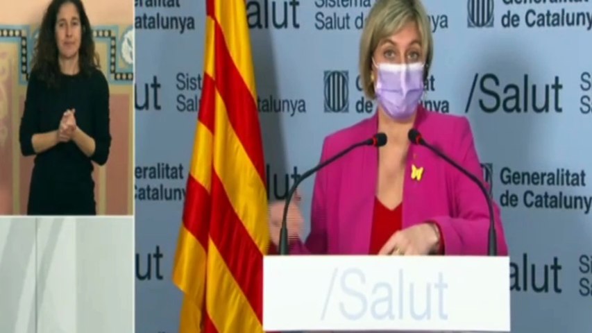 Roda de premsa del Govern per anunciar les noves mesures per Setmana Santa