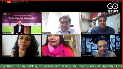 #UnlockingHerPotential: Live webinar on “Enabling Her Towards Financial Capability”